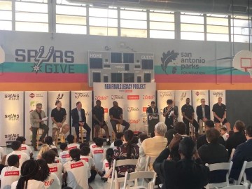 K1体育平台-社区中心换新装 NBA总决赛遗产项目亮相马刺主场