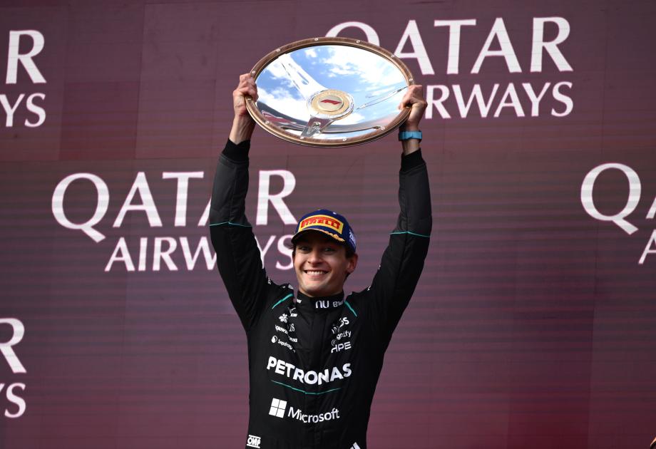 [图]F1澳大利亚大奖赛：拉塞尔杆位发车赛季揭幕战夺冠